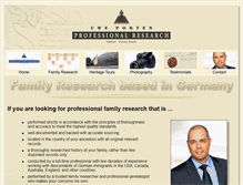 Tablet Screenshot of genealogy-germany.de